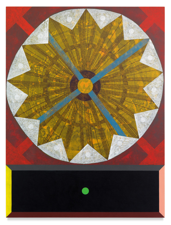 untitled #1123, 2019, Acrylic on linen over panel, 48 x 36 inches, 121.9 x 91.4 cm,&nbsp;MMG#31868