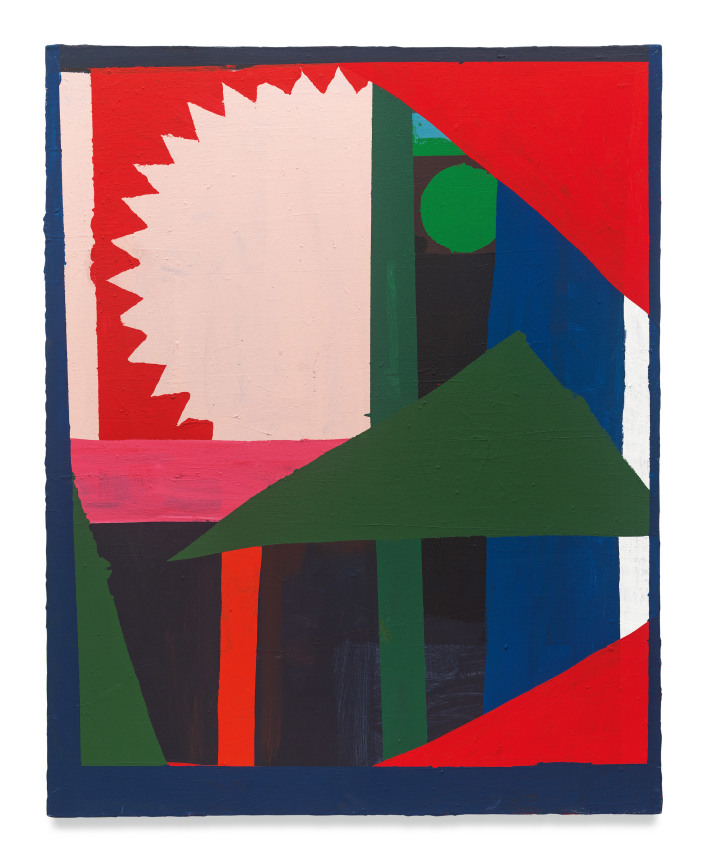 Caustic Tongue, 2022, Acrylic and marble dust on canvas, 60 x 48 inches, 152.4 x 121.9 cm, MMG#35088