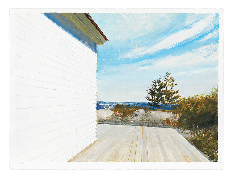 Passing Hermine, 2016, Gouache on paper, 22 1/2 x 30 inches, 57.2 x 76.2 cm, MMG#29106