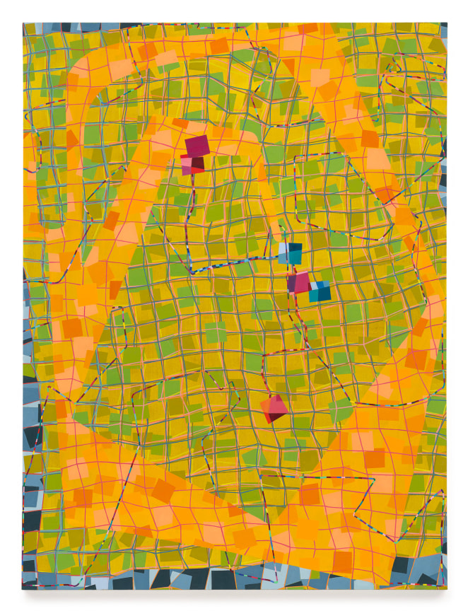 Illusive Location, 2025, Oil on canvas, 80 x 60 in, 203.2 x 152.4 cm, MMG#37511