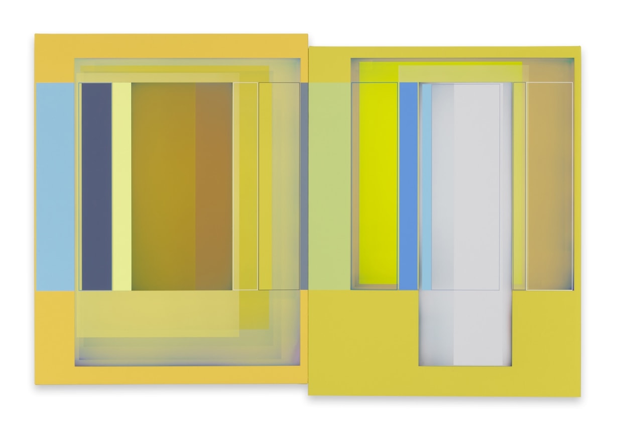 Patrick Wilson, Pacific Gold, 2021, Acrylic on canvas, 28 x 42 inches, 71.1 x 106.7 cm, MMG#33092