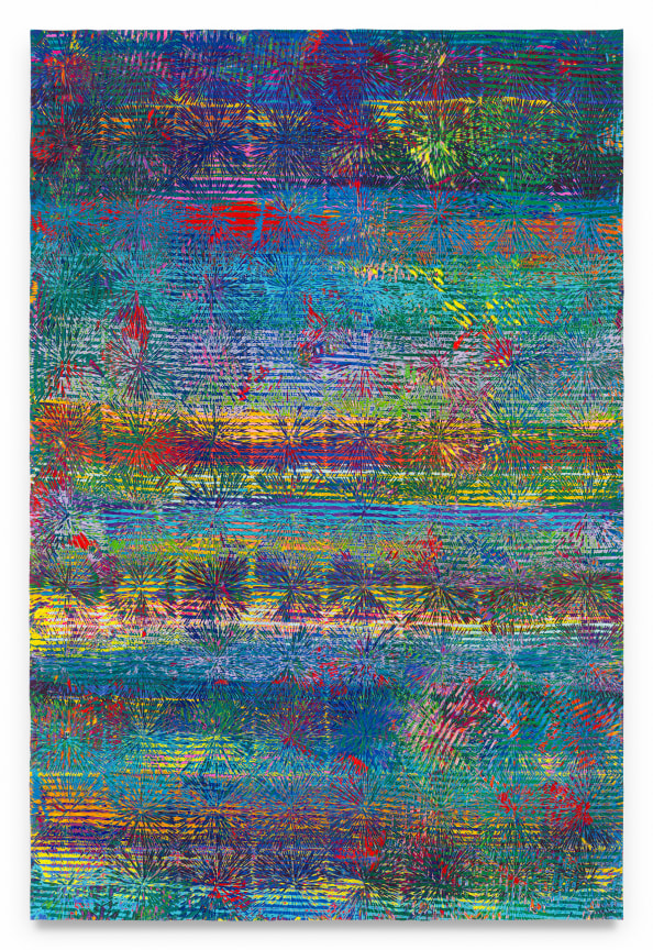 Untitled #1, 2024, Acrylic on panel, 60 x 40 inches, 152.4 x 101.6 cm,&nbsp;MMG#36740