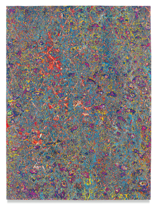 Untitled #5, 2018,&nbsp;Acrylic on panel,&nbsp;48 x 36 inches,&nbsp;121.9 x 91.4 cm,&nbsp;MMG#30213