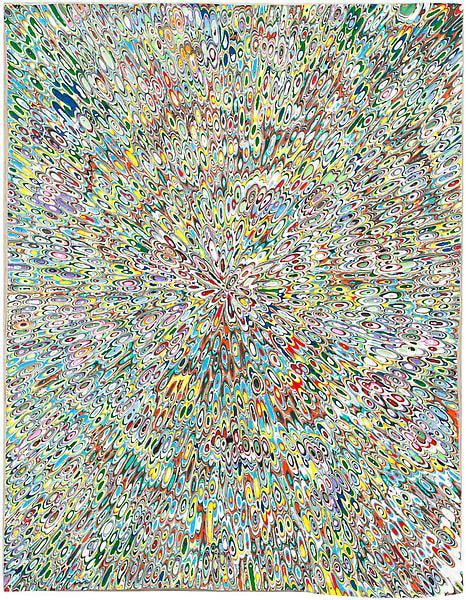 &quot;Untitled #6,&quot; 2013, Acrylic on wood panel, 14 x 11 inches, 35.6 x 27.9 cm, A/Y#20958