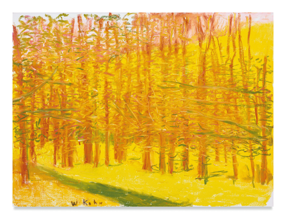 Red Glow in Spring, 2018, Oil on canvas, 30 x 40 inches, 76.2 x 101.6 cm, MMG#30689