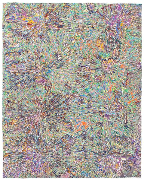 David Allan Peters, Untitled #22, 2014, Acrylic on wood panel, 20 x 16 inches, 50.8 x 40.6 cm, A/Y#21930