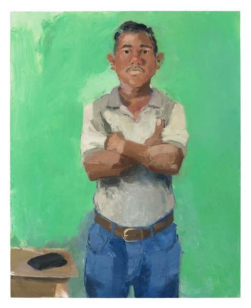 Christian, 2015, Oil on canvas, 45 x 36 inches, 114.3 x 91.4 cm, AMY#27891