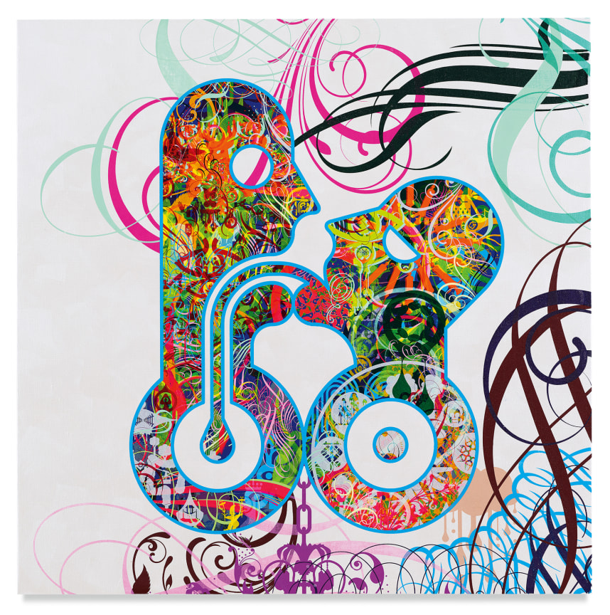 Mindscape 60, 2019,&nbsp;Acrylic on linen,&nbsp;36 x 36 inches,&nbsp;91.4 x 91.4 cm,&nbsp;MMG#31696