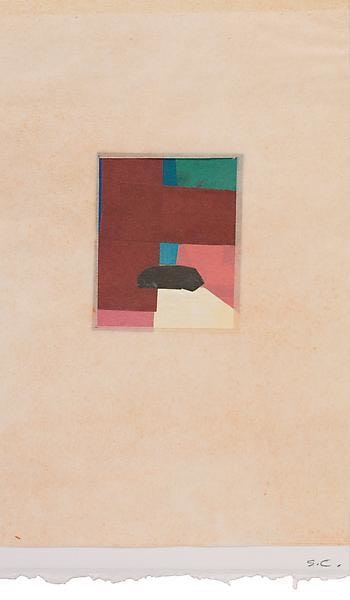 &quot;Natchez,&quot; 2009, NYT newsprint collage, 11 x 6 5/8 inches, 27.9 x 16.8 cm, A/Y#20132