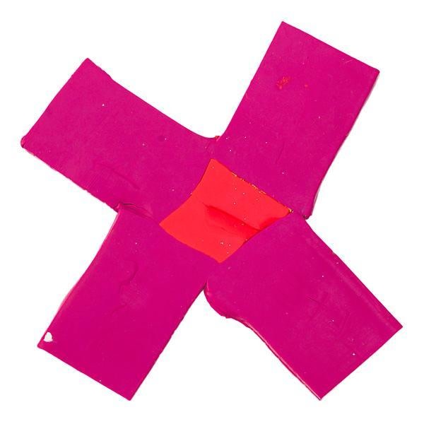 POLLY APFELBAUM, &quot;4 some,&quot; 2010-2011, Plasticine and polymer clay, 6 7/8 x 6 1/2 inches, 17.5 x 16.5 cm, A/Y#20295