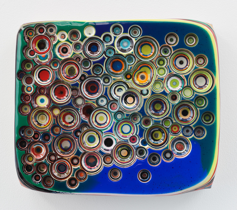 &quot;WHATAPIECEOFWORKISMAN,&quot; 2012, Epoxy resin on wood, 12 x 14 inches, 30.5 x 35.6 cm, A/Y#20504