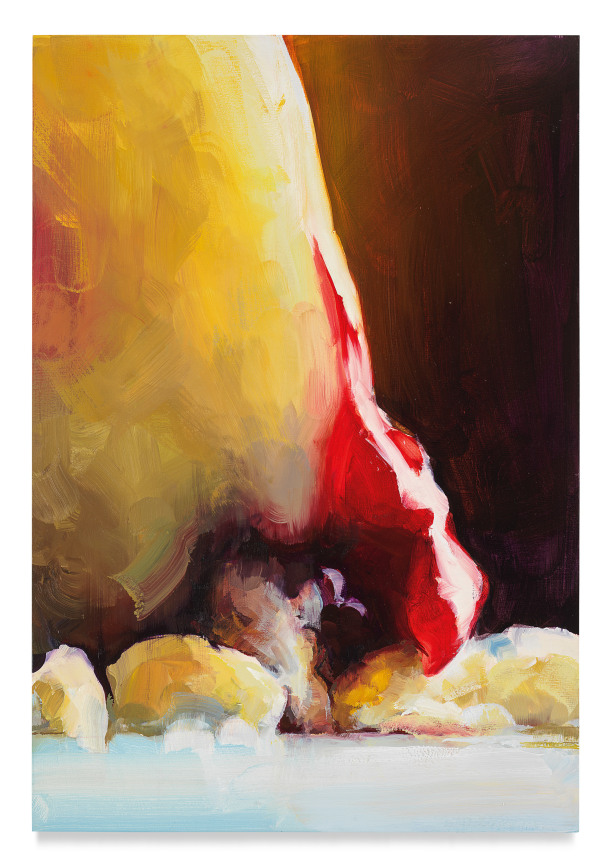 Emily Eveleth,&nbsp;The Sweetest Fruit, 2021, Oil on panel, 26 x 18 inches, 66 x 45.7 cm