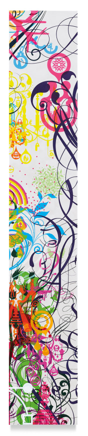 Mindscape 37, 2019,&nbsp;Acrylic on linen,&nbsp;72 x 12 inches,&nbsp;182.9 x 30.5 cm,&nbsp;MMG#31673