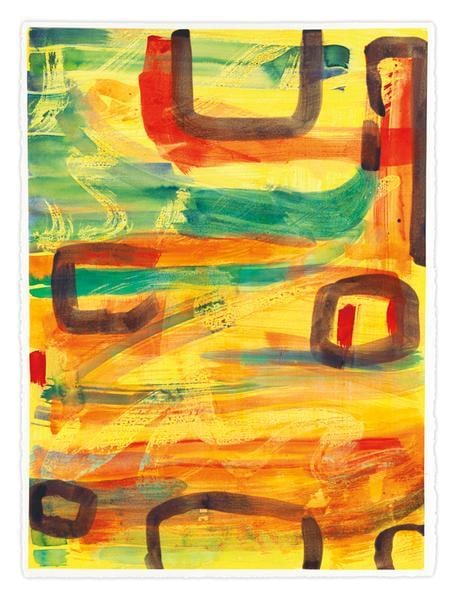 Untitled, 2015, Mixed media on paper, 30 x 22 1/2 inches, 76.2 x 57.2 cm, AMY#27939