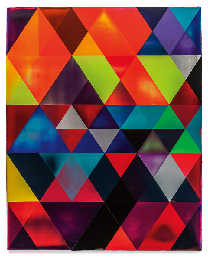 Lightfall, 2021, Acrylic on linen, 78 3/4 x 63 inches, 200 x 160 cm, MMG#32765