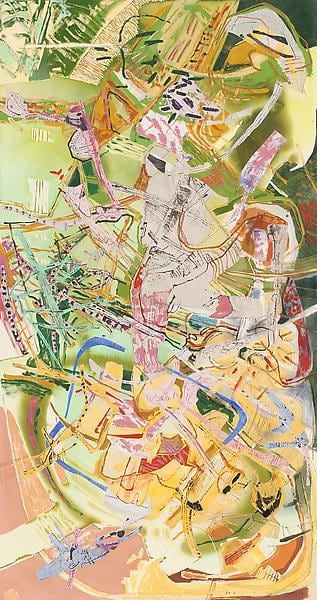 Grown Child: Women, 2011, Acrylic, oil, and collage on canvas, 