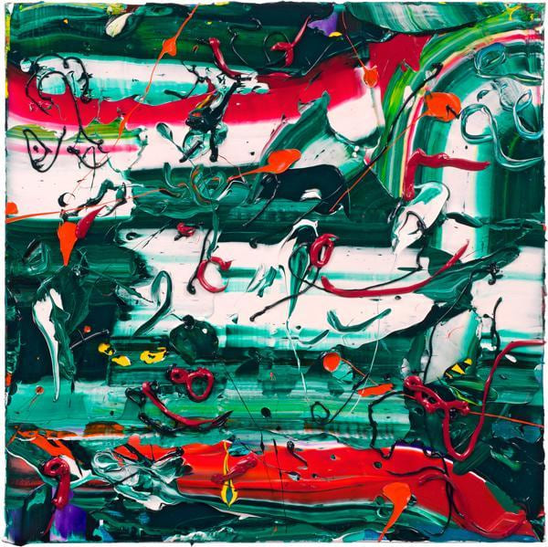 Michael Reafsnyder, Tiny Giant, 2013, Acrylic on linen, 22 x 22 inches, 55.9 x 55.9 cm, A/Y#21549