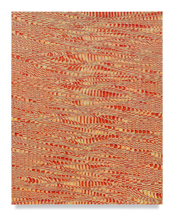 Carnosine, 2022, Acrylic and graphite on linen,