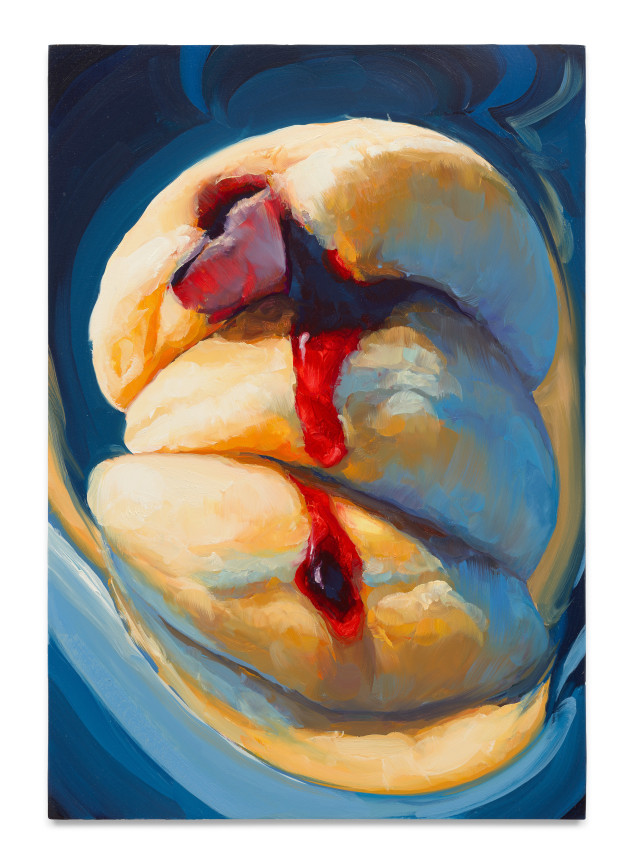 Houses of Joy, 2022, Oil on panel, 26 x 18 inches, 66 x 45.7 cm, MMG#34772