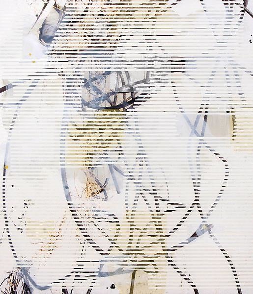 Untitled (rebar 13), 2013, Oil, acrylic, and UV cured ink on canvas over panel, 84 x 72 inches, 213.4 x 182.9 cm, A/Y#21265