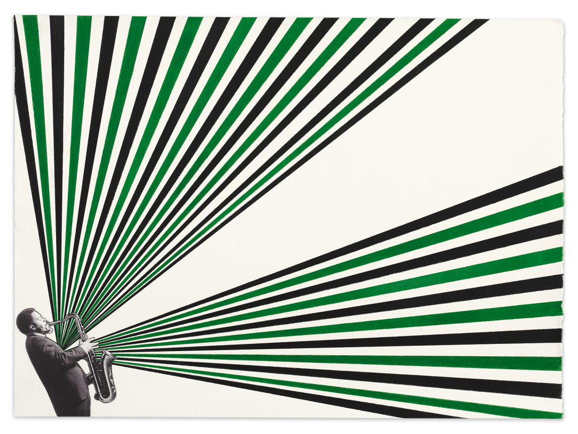 Albert, 2020, Color pencil and photograph collage on paper, 22 1/8 x 30 3/8 inches, 56.2 x 77.2 cm,&nbsp;MMG#32527