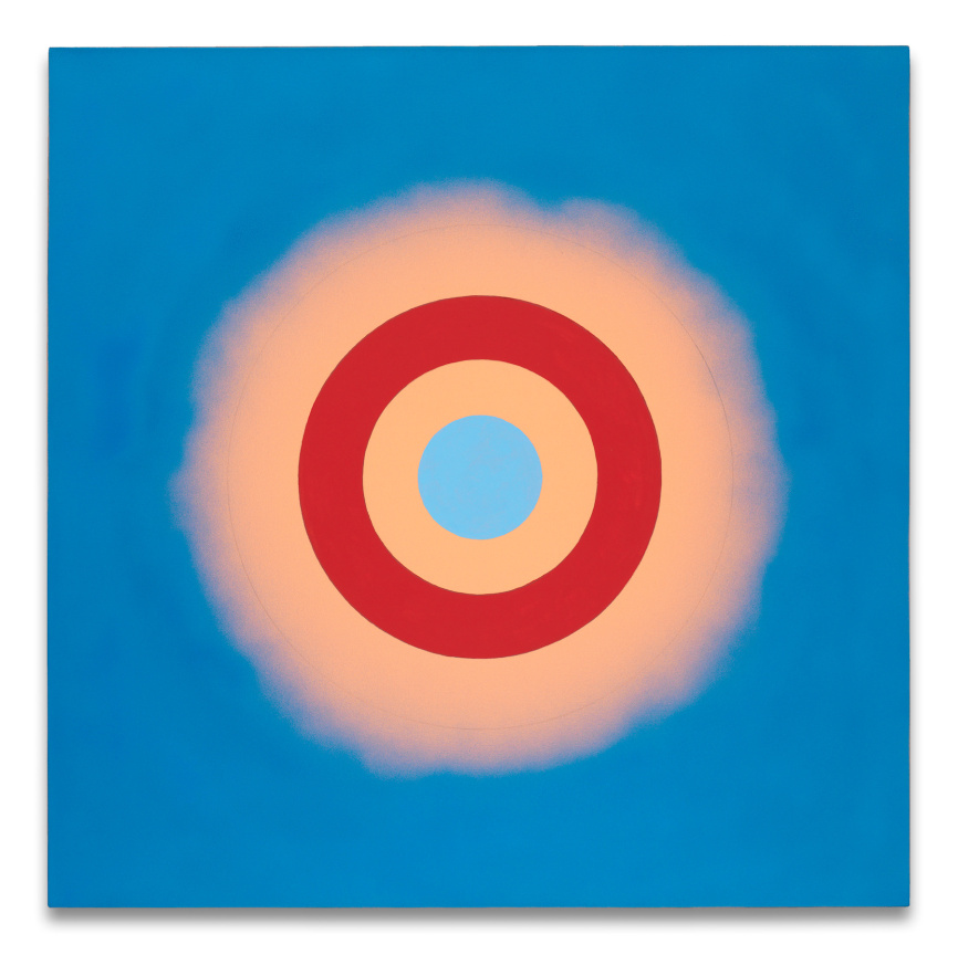 Kenneth Noland, Mysteries: Wild Heart, 2000,&nbsp;Acrylic on canvas,&nbsp;48 x 48 inches,&nbsp;121.9 x 121.9 cm,&nbsp;MMG#7741, &nbsp;