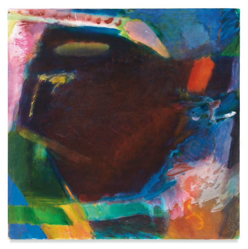 Within The Orchard, 1986, Oil on canvas, 52 1/4 x 52 1/4 inches, 132.7 x 132.7 cm, MMG#32741