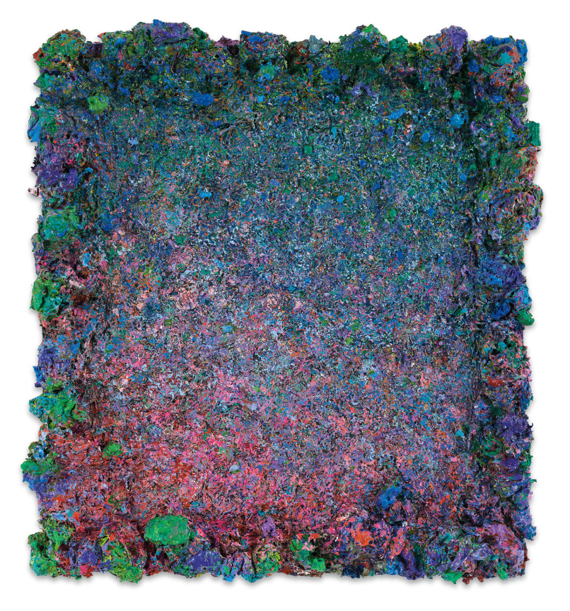 DeepDrippings (Studio Hiss Version), 2020, Oil on board, 20 1/2 x 18 3/4 inches, 52.1 x 47.6 cm,&nbsp;MMG#32150