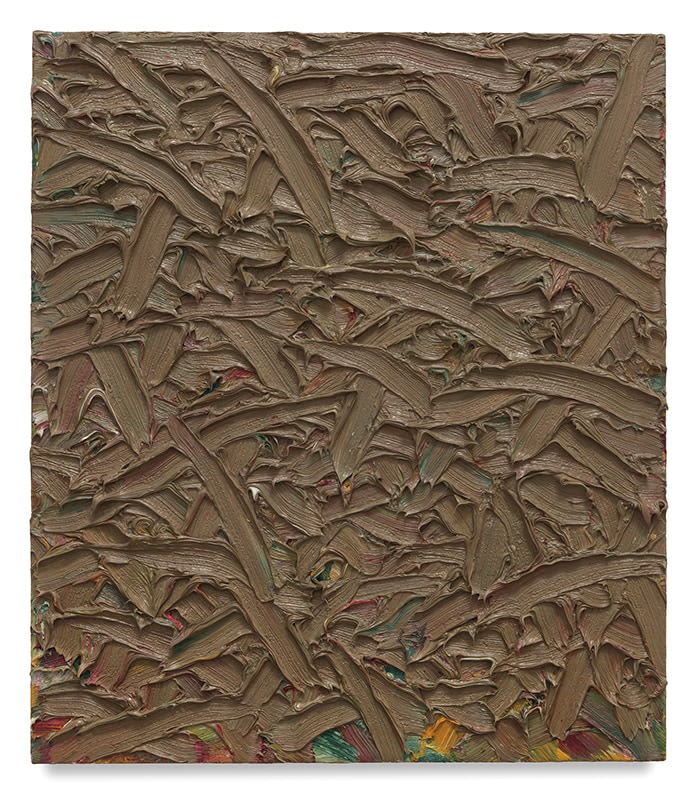 Asymmetrical Chromachord #18, 2009, Oil on canvas on wood panel, 23 x 20 inches, 58.4 x 50.8 cm, MMG#30162