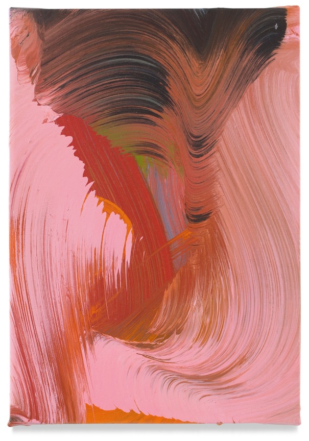 Erin Lawlor,&nbsp;strawberry chops, 2021, Oil on canvas, 17 3/4 x 13 7/8 inches, 45 x 35 cm