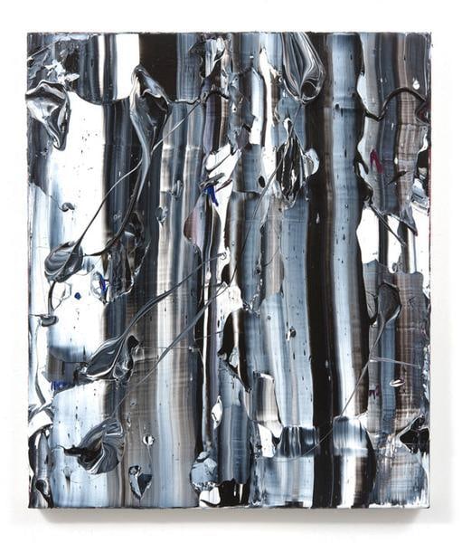 Ice Rush, 2015, Acrylic on linen, 26 x 22 inches, 66 x 55.9 cm, A/Y#22582