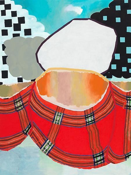 ALLISON MILLER, &quot;Solid,&quot; 2011, Oil and acrylic on canvas, 72 x 54 inches, 182.9 x 137.2 cm, A/Y#20247