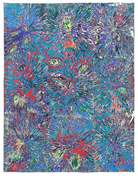 Untitled #7, 2015, Acrylic on wood panel, 18 x 14 inches, 45.7 x 35.6 cm, A/Y#22455