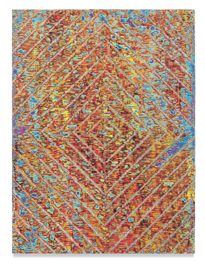 Untitled #15, 2017,&nbsp;Acrylic on panel,&nbsp;48 x 36 inches,&nbsp;121.9 x 91.4 cm,&nbsp;MMG#29668