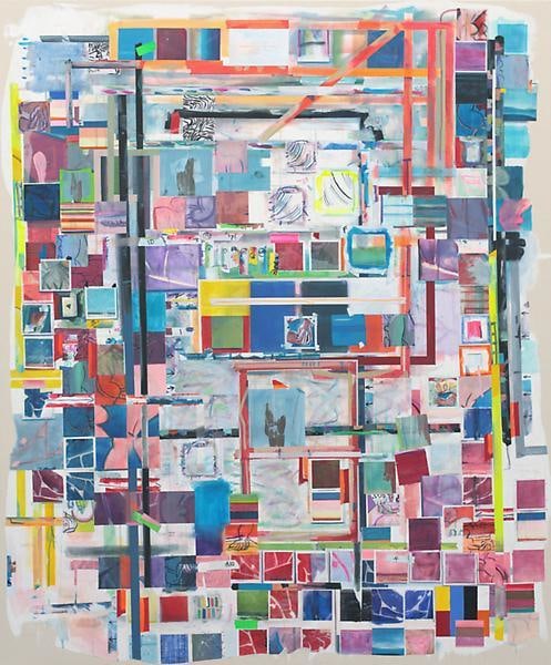 matissemodellessyellow, 2014, Acrylic on canvas, 73 1/2 x 61 inches, 186.7 x 154.9 cm, A/Y#21654