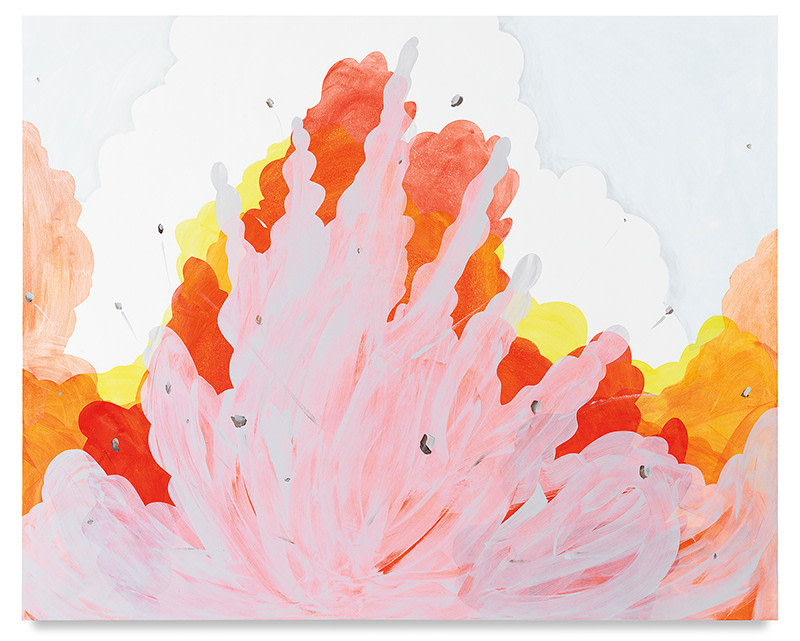 Bombardment of the Senses, 2017,&nbsp;Acrylic on canvas,&nbsp;48 x 60 inches,&nbsp;121.9 x 152.4 cm,&nbsp;MMG#29533