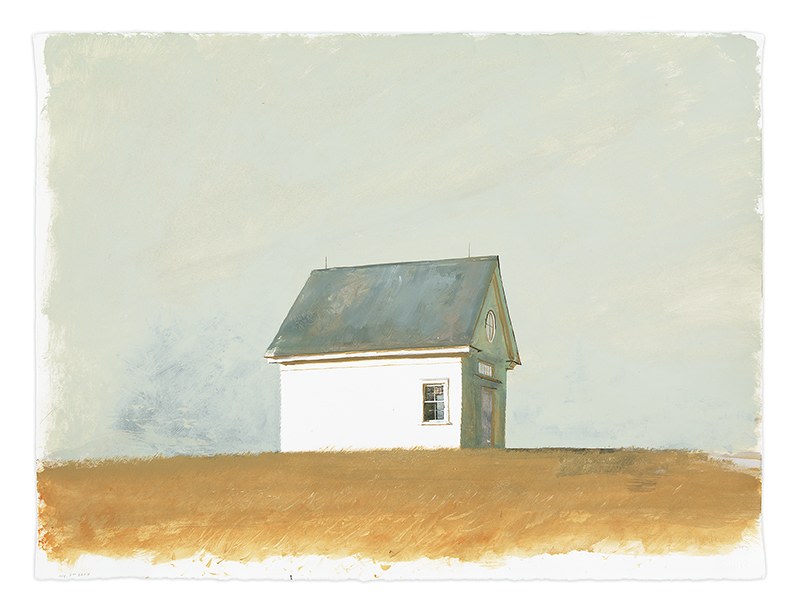 August 7th, 2017, 2017, Gouache on paper, 22 1/2 x 30 inches, 57.2 x 76.2 cm, MMG#29435