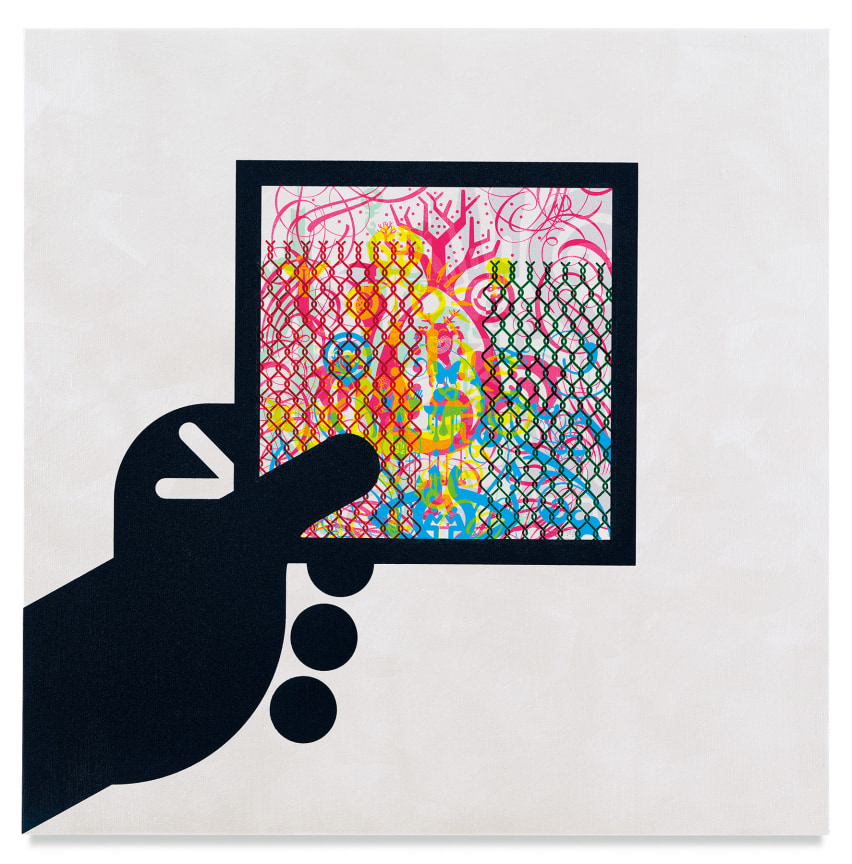 Mindscape 21, 2019,&nbsp;Acrylic on linen,&nbsp;24 x 24 inches,&nbsp;61 x 61 cm,&nbsp;MMG#31657