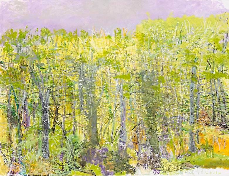 Against a Yellow Rise, 2013, Oil on canvas, 64 x 84 inches, 162.6 x 213.4 cm, A/Y#20889