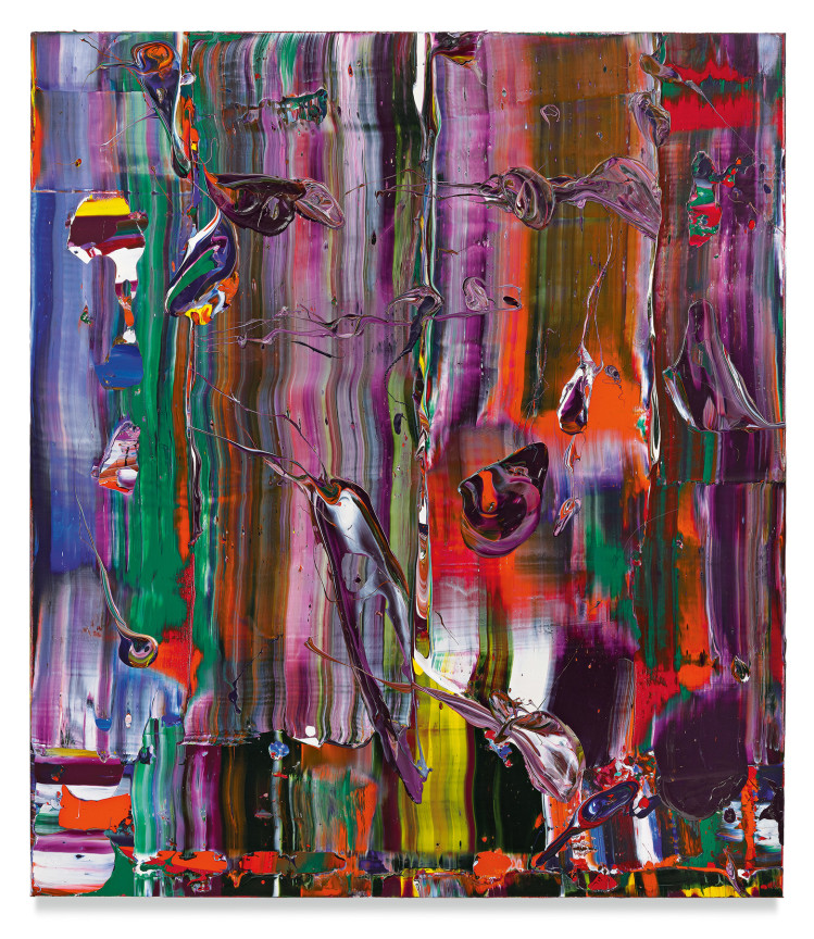 Star Burst, 2019, Acrylic on linen, 46 x 40 inches, 116.8 x 101.6 cm, MMG#31553