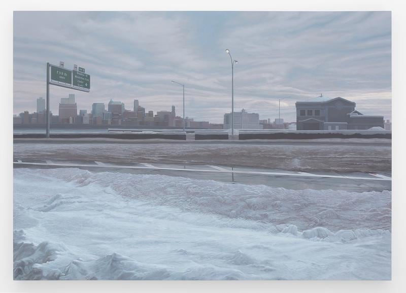 Slush, 2014, Oil on linen, 60 x 84 inches, 152.4 x 213.4 cm, A/Y#22052