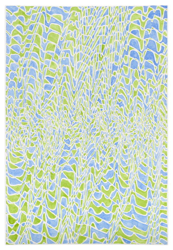 Langone II, 2023, Watercolor and graphite on paper, 13 1/4 x 9 inches, 33.7 x 22.9 cm,&nbsp;MMG#36092