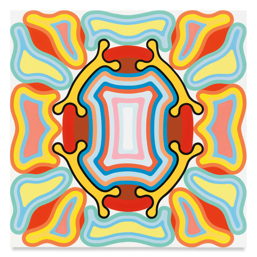 Something or Other, 2022, Oil on canvas, 40 x 40 inches, 101.6 x 101.6 cm, MMG#34992