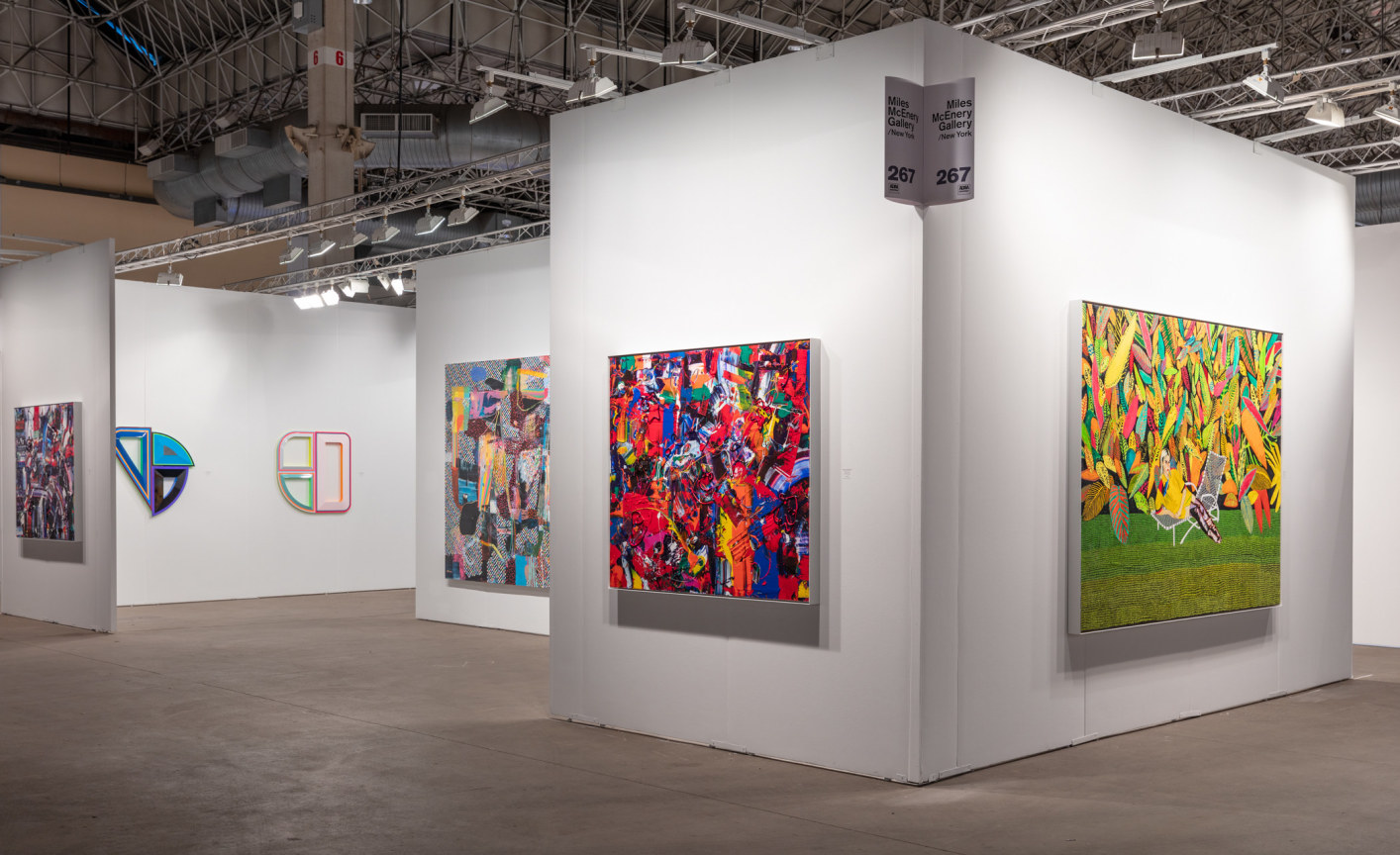 Installation view, Booth #267, Miles McEnery Gallery, Expo Chicago 2019