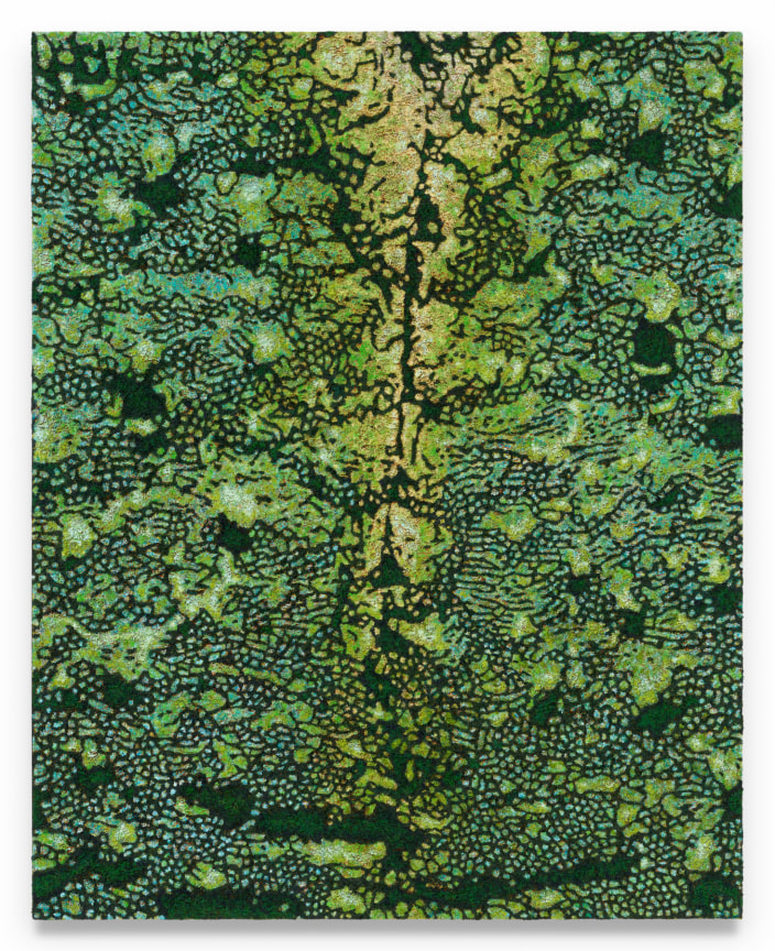 As If In Space, 2024, Oil on linen, 60 x 48 inches, 152.4 x 121.9 cm, MMG#37672