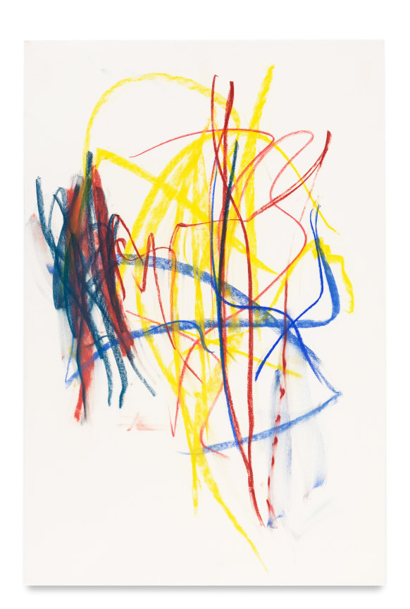 Pastel, 1991, Pastel on paper, 48 x 31 1/2 inches, 121.9 x 80 cm,&nbsp;MMG#32089