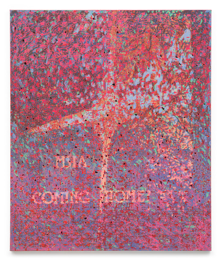 coming home, looking for a way home, 2023 - 2025, Oil on canvas, 72 x 60 inches, 182.9 x 152.4 cm, MMG#37906