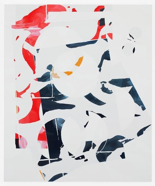 Composite 9 (bushwack), 2016, Acrylic, oil, and UV cured ink on canvas over aluminum, 48 x 40 inches, 121.9 x 101.6 cm, AMY#28520