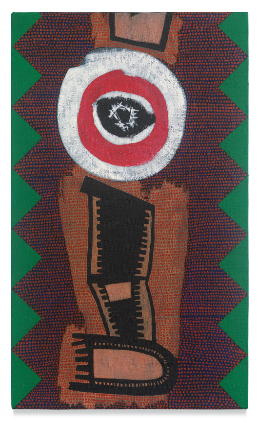 untitled #1135, 2019, Acrylic on linen, 20 x 12 inches, 50.8 x 30.5 cm,&nbsp;MMG#31864