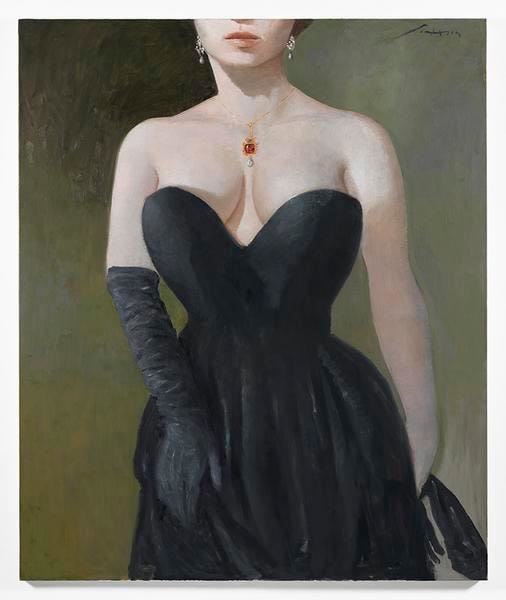 Soprano, 2014, Oil on canvas, 72 x 60 inches, 182.9 x 152.4 cm, AMY#22031